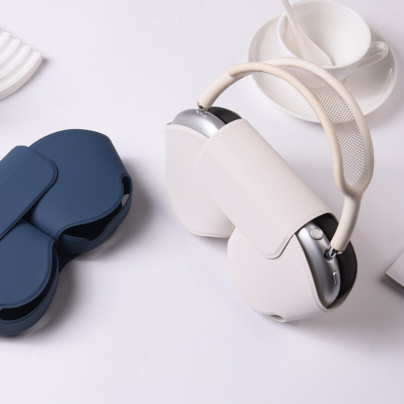 Cross-Border Applicable Apple AirPods Max Head-Mounted Sleep Mode Storage Bag Pu Leather Anti-Drop Soft Shell Protective Case Cross-Border Applicable Apple AirPods Max Head-Mounted Sleep Mode Storage Bag Pu Leather Anti-Drop Soft Shell Protective Case