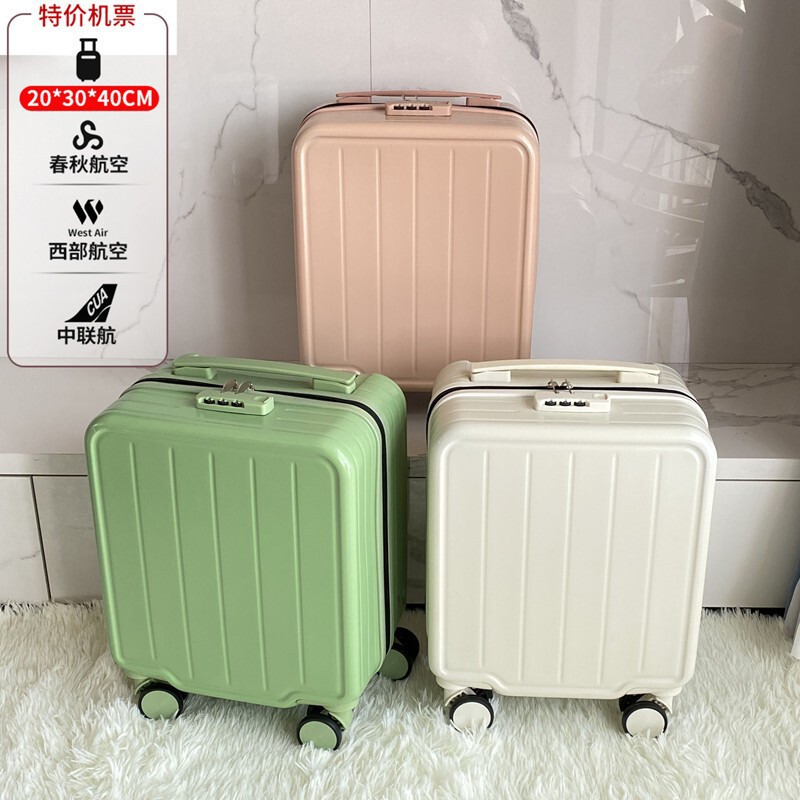 Luggage 14-inch small spring and autumn aviation boarding case lightweight portable box universal wheel mute mini trolley case Luggage 14-inch small spring and autumn aviation boarding case lightweight portable box universal wheel mute mini trolley case