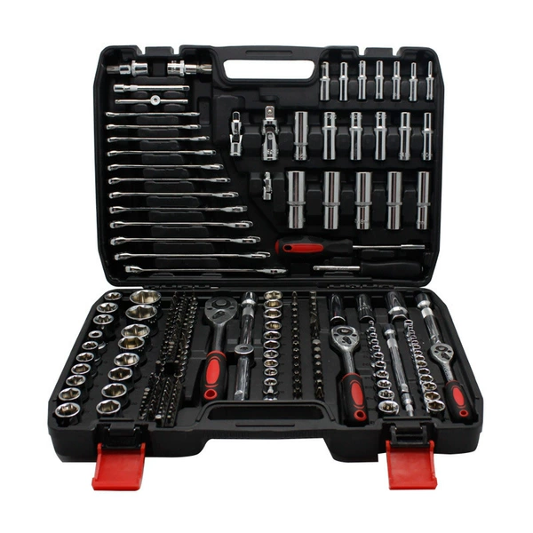 (Minimum order of 20 sets) 216-piece sleeve set, galvanized version