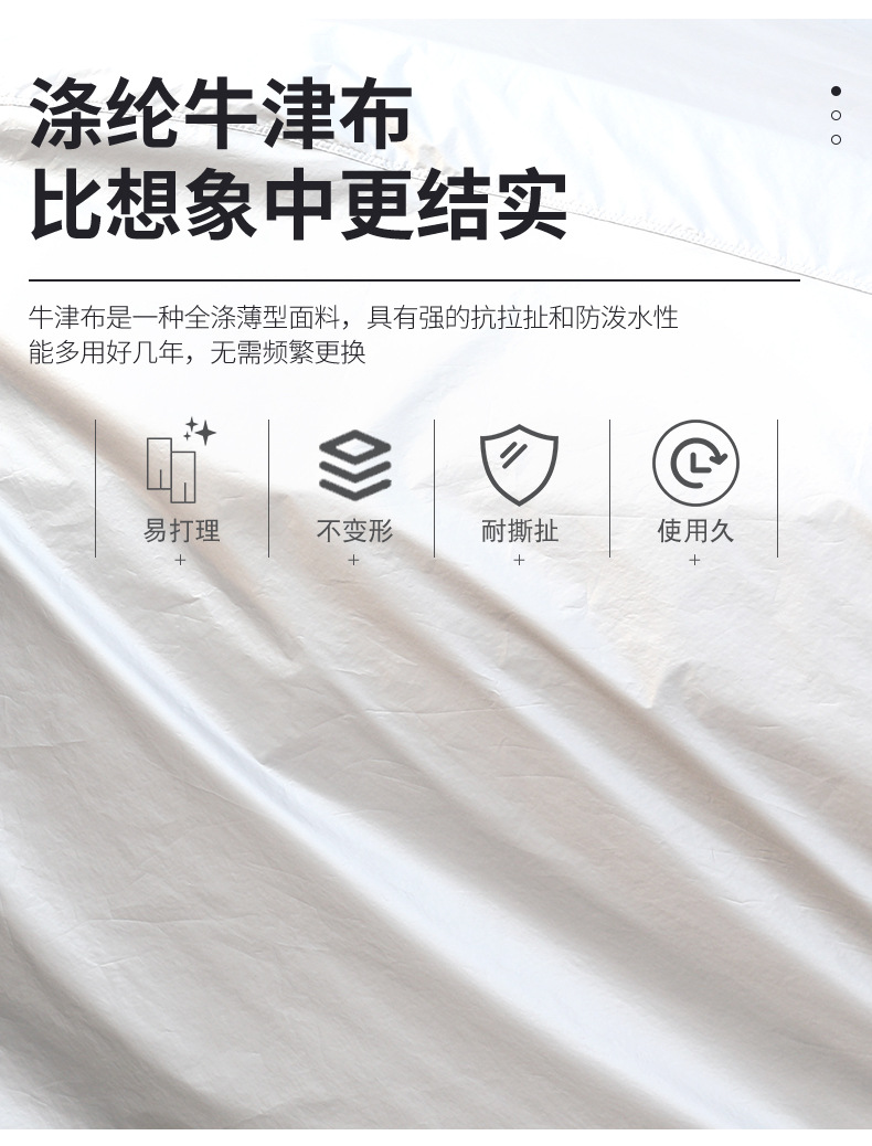 Cross-Border Velvet Thickened Oxford Cloth Car Cover, Rainproof, Snowproof, Sunproof and Insulated Oxford Cloth Car Cover, Drop Shipping