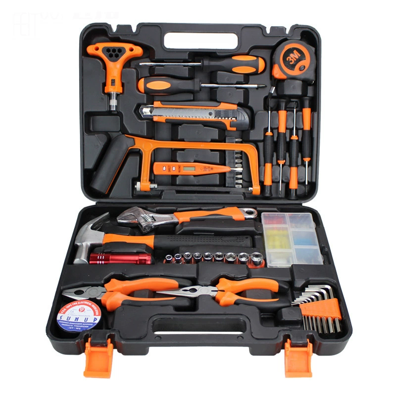 Factory invoicing home hardware tool combination set car maintenance tool electric drill shock drill kitchen tool box
