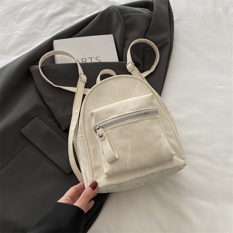 Bolsa de clase para estudiantes universitarios, dama 2024 nueva mini mochila pequeña, mochila de viaje universal