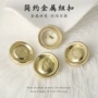 袖口凹面圆形字母辅料