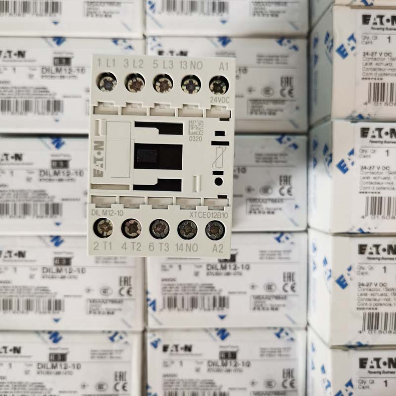 全新原装EATON伊顿穆勒直流接触器DILM12-10 24VDC XTCE012B10