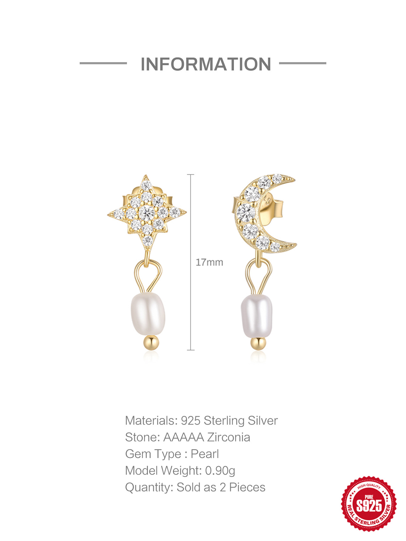 1g Weight 925 Sterling Silver Ear Needle Material 18K Gold Plated Plating Material Drop Earrings Classification 1 Pair Quantity Date, Tea Party Occasion 925 Sterling Silver Material Geometric Pattern All Seasons Season Women's Gender Elegant, Simple Style Style 1 Pair 18K Gold Plated 925 Sterling Silver 925 Sterling Silver Earrings Geometric Drop Earrings 8
