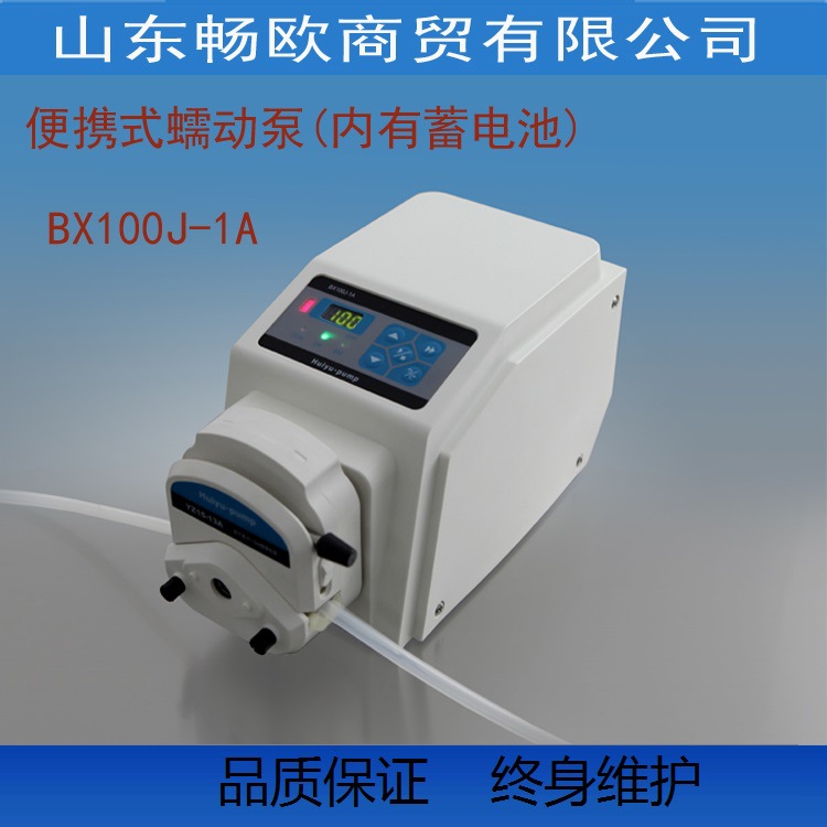 慧宇BX100J-1A/YZ15自带蓄电池便携式蠕动泵实验室野外蠕动泵