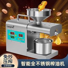 304不锈钢家用榨油机全自动中小型商用炸油机源头工厂批发