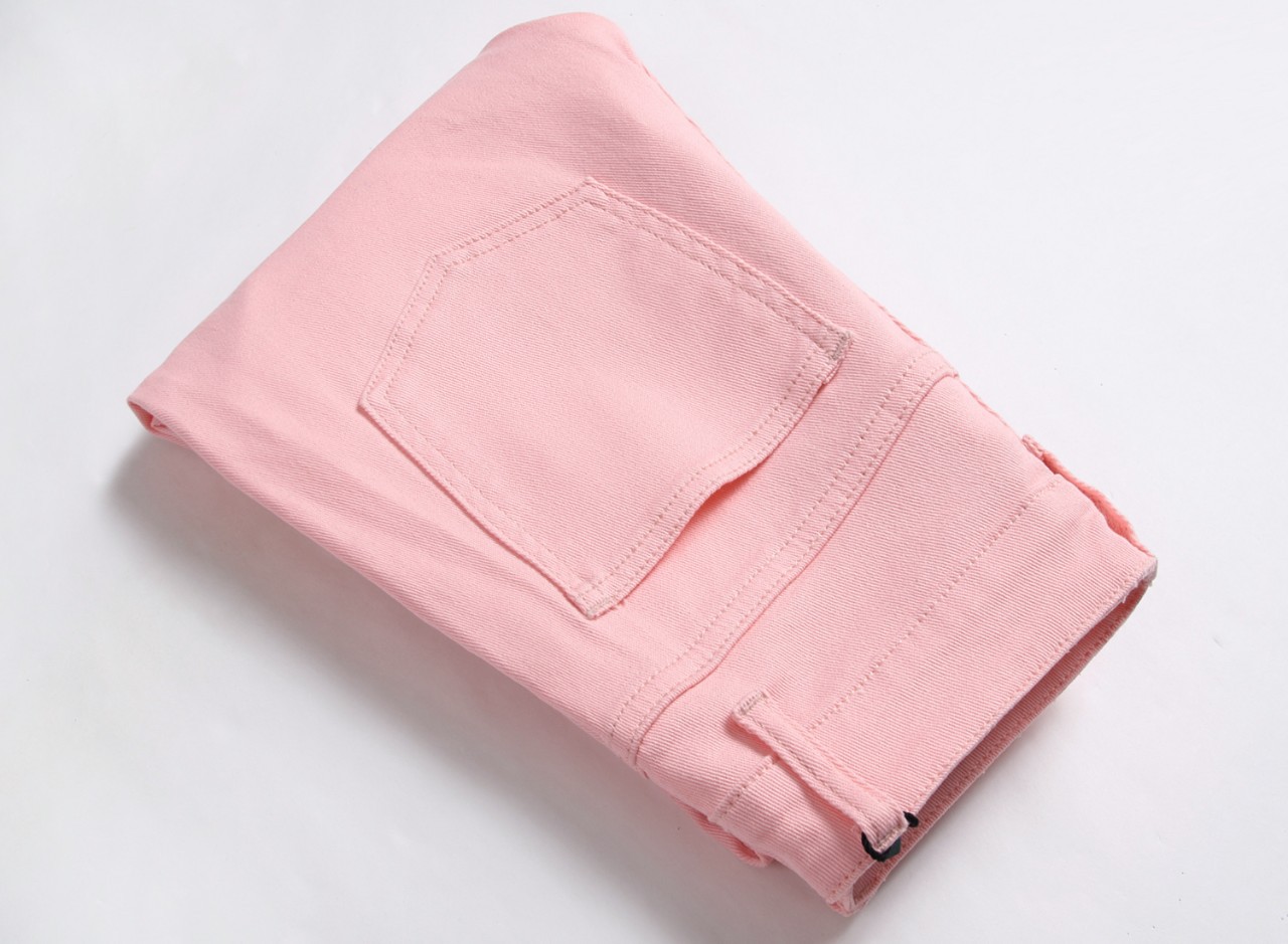 Junge Rosa Spezielle Versorgung Europäischen Und Amerikanischen Jungen Kinder Kleidung Gerade-Bein Zerrissene Jeans_voghion.com