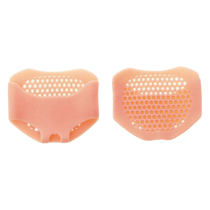 Almohadilla de antepié de silicona plantilla anti-dolor protección del pie femenino antideslizante súper suave almohadilla de la parte media del antepié zapatos de tacón alto antidesgaste artefacto pie