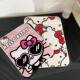 KT Cat Mirror Cute Desktop Folding Makeup Mirror Bedroom Dormitory Student Ready Portable Borderless Desktop Mirror