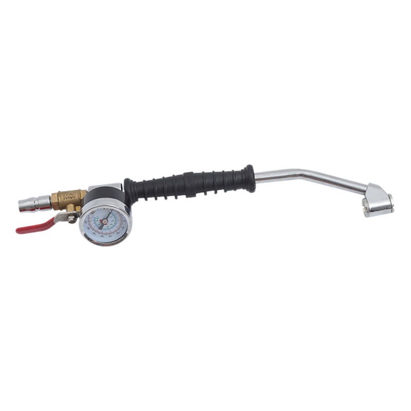 Hainade Direct Sales Tire Inflator with Pressure Gauge, Car Air Nozzle, Quick Inflation Rod, Air Pump Rod, Pressure Gauge, Cigarette Lighter Adapter