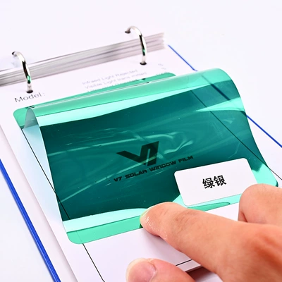 Automotive Film, 4S shop specializes in construction - 152m-30m-green-silver