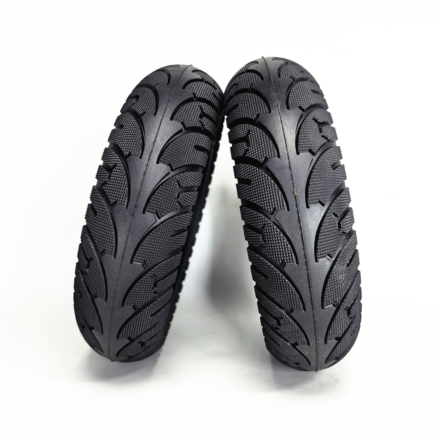 8inch Electric scooter brushless motor rear wheel solid tire 200x50 motor hollow solid tire high elasticity