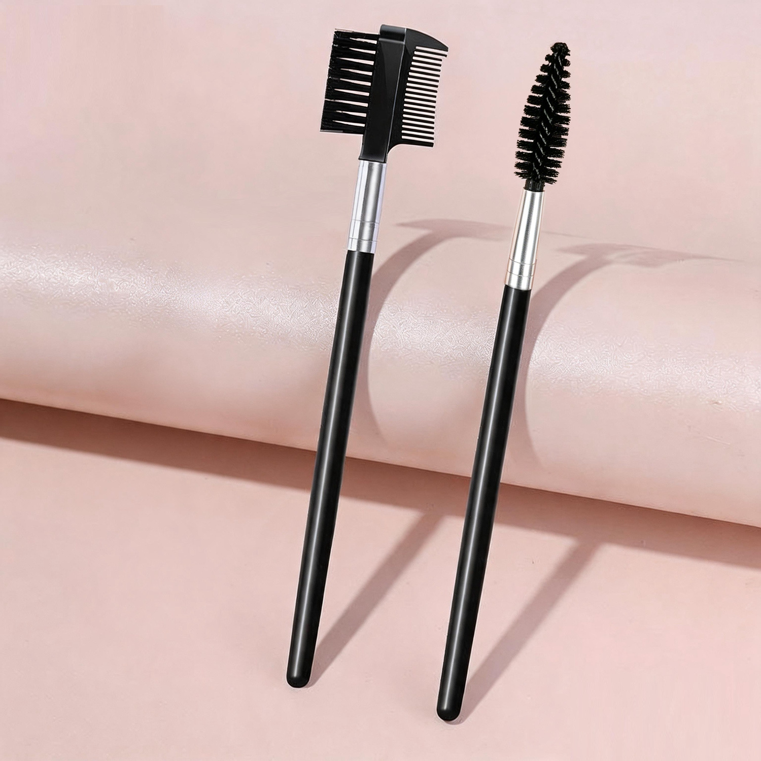 Cross-Border Exclusive Supply of Spiral Eyelash Brush and Eyebrow Brush Dual-Use Beauty Tools for Combing, Styling, and Curling, Wholesale Disposable