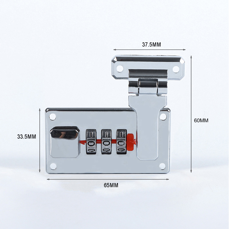 厂家直销皮箱锁行李箱密码锁小号大号扣锁箱包密码锁箱包锁密码盒