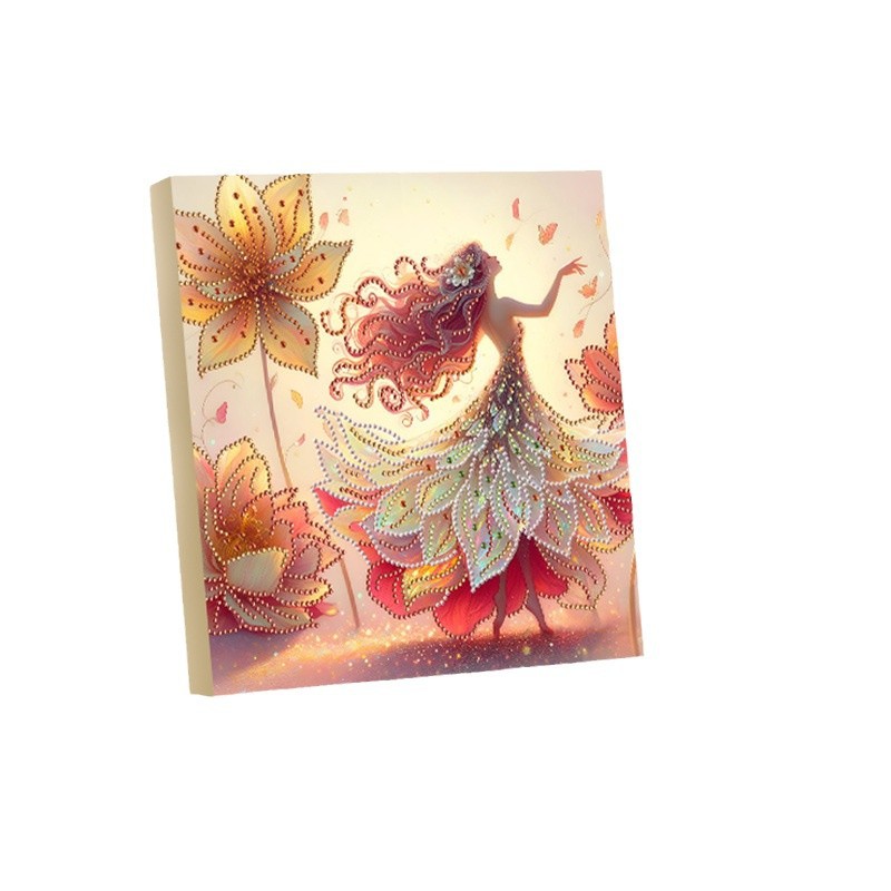 Transfronterizo original fantasía princesa 5D pegatinas de diamante DIY dibujo de diamante enmarcado a mano pintura de diamante cristal brillante pintura de diamante