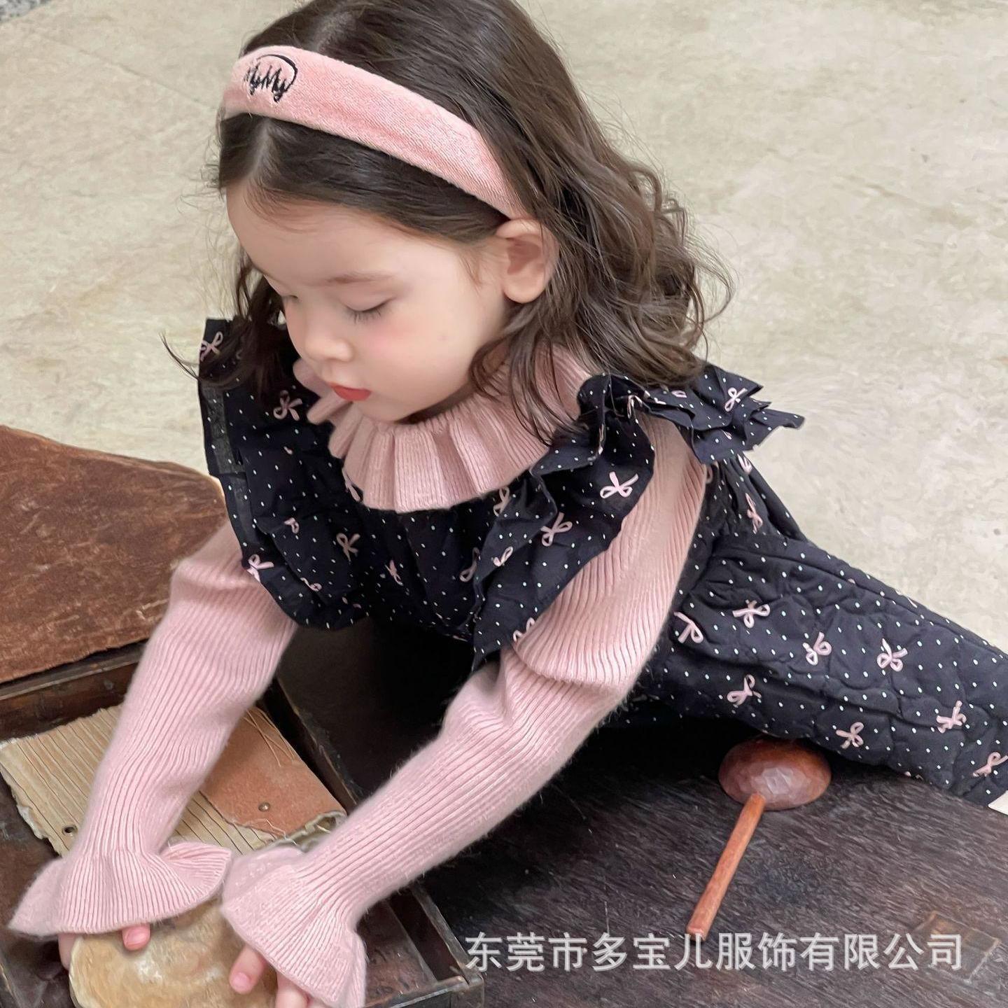 25 Factory New Spring Autumn Winter Lace Ruffle Collar Sweet Princess Style Soft Comfortable Warm Knitted Base Sweater