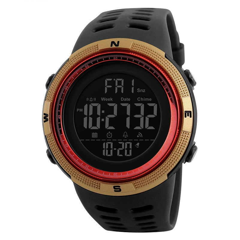 Digital Travel Watch, Sports Unisex, Large Screen Display, 24h, Multiple Colors