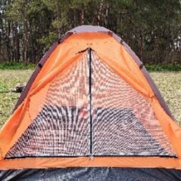 Camping al aire libre para 2-3 personas, viajes, descanso, pesca, fabricantes de carpas naranjas, prevención de mosquitos entre padres e hijos