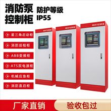 双电源柜变频启动自耦降压柜IP55消防星三角启动控制柜自动巡检柜