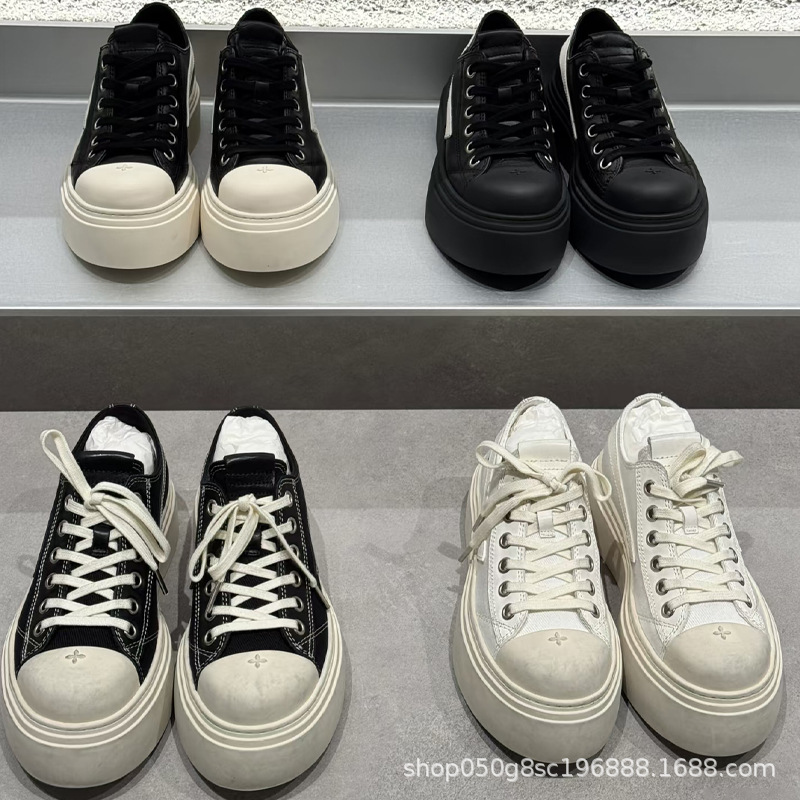 Fashionable Brand Y Sk Meteor Planet Shoes Retro Destroyed Small Dirty Shoes Thick Sole Heightening Dirty Shoes Canvas Shoes for Women 25 New Style