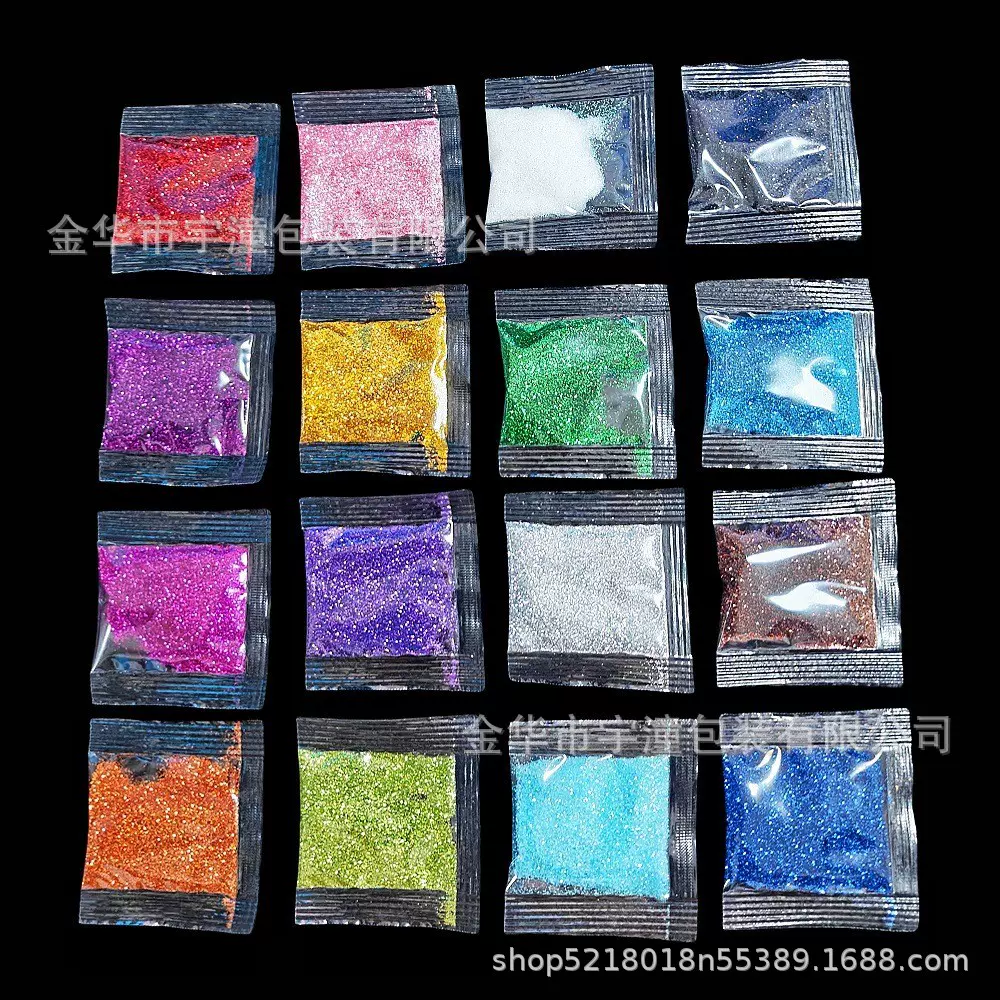 厂家1克/袋金葱粉流麻闪粉涂料手工diy美甲饰品配件材料用粉批发