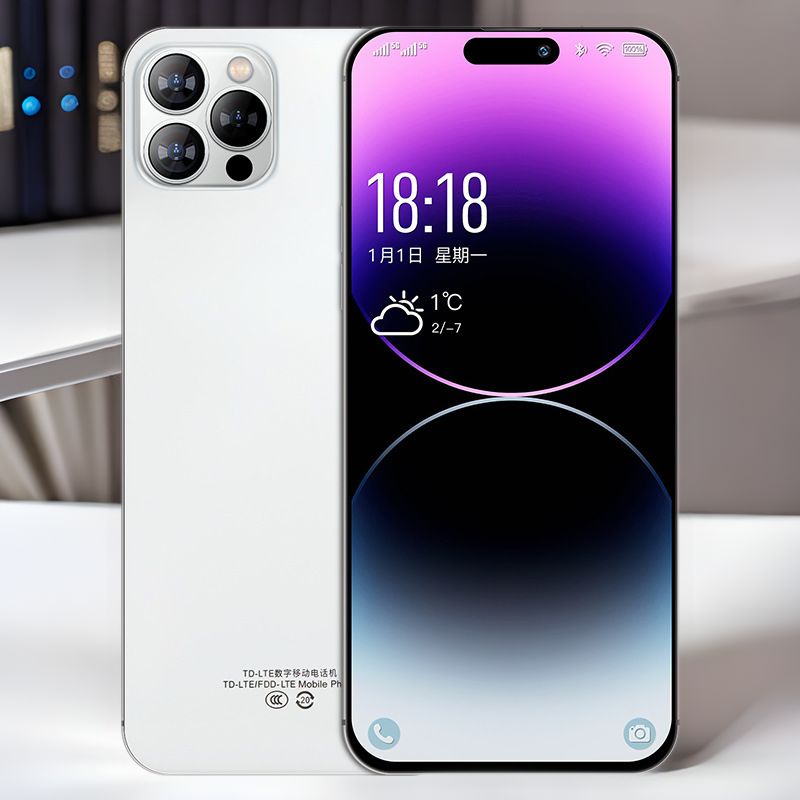 华强北正品i14promax灵动岛手机全网通老人机安卓国产5G智能手机