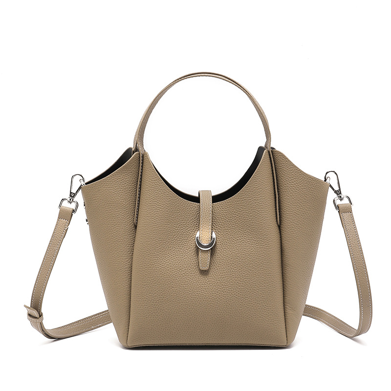 Women's Large Genuine Leather Tote Bag Shoulder Bag For Women_voghion.com