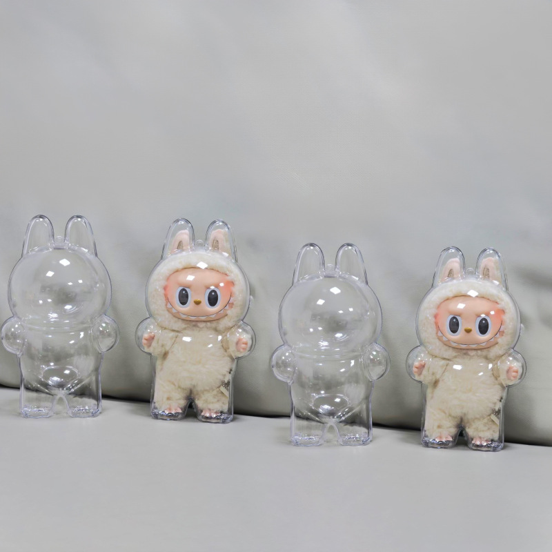 バブルマットspエナメルぬいぐるみSKULLPANDA冬楽章全透明アクリル保護カバー|undefined