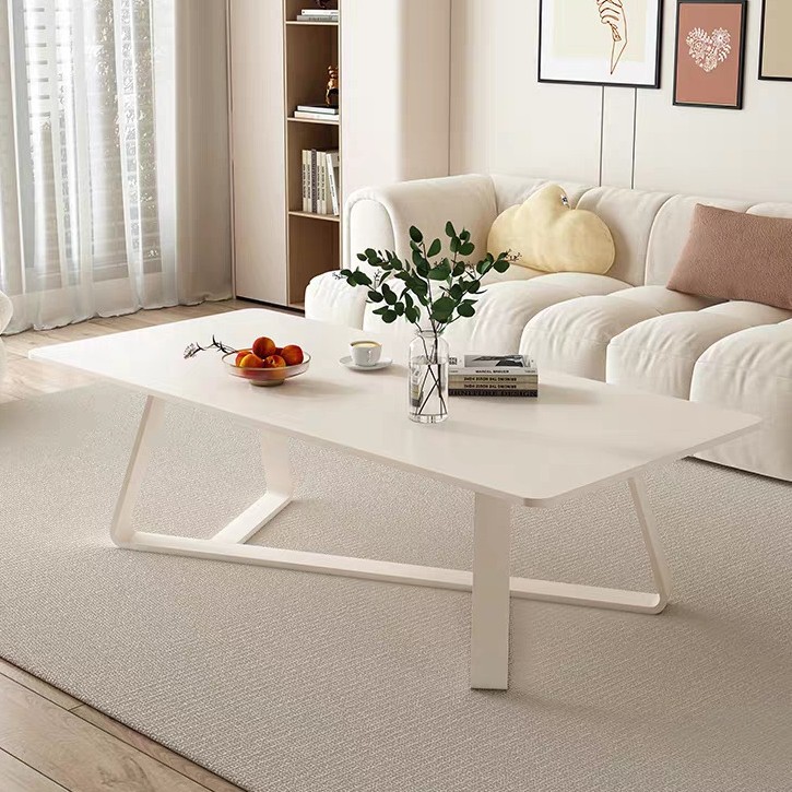Mesa baja casera balcón moderno mesas de salón cuadrada mesas de té comerciales de alquiler simple mesas de té de sala de estar