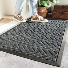 Commercial hotel rubber entrance mat carpet polypropylene w