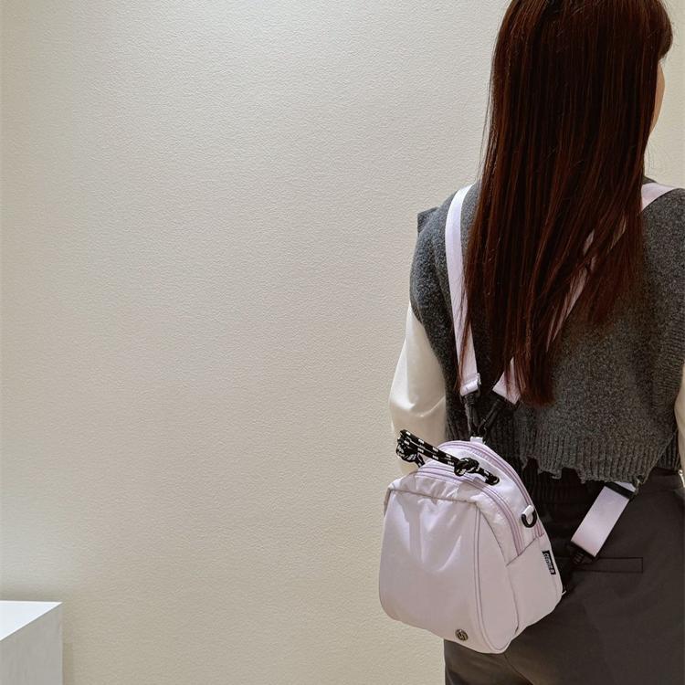 Su Xiaojin's New Small Egg Backpack Mini Crossbody Shoulder Commuter Bag Shell Style Japanese Style Small Backpack Su Xiaojin's New Small Egg Backpack Mini Crossbody Shoulder Commuter Bag Shell Style Japanese Style Small Backpack