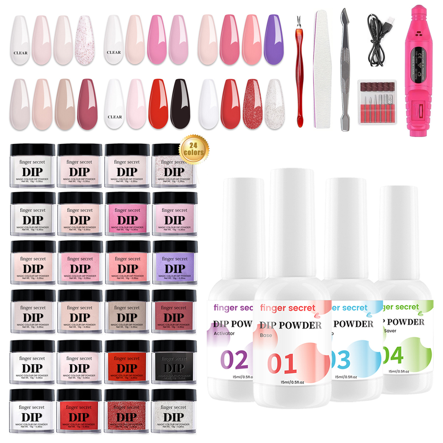 K1-24 컬러 침투 파우더 세트