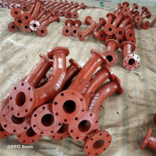 厂家耐磨弯头 陶瓷复合管贴片双金属背包碳化硅耐磨弯头三通管件