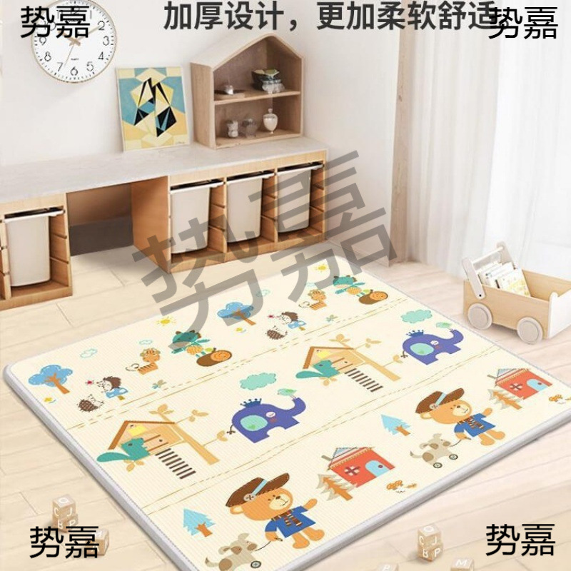 Baby Crawling Mat Thickened Baby Living Room Home Crawling Mat Folding Splicing Children's Foam Mat Floor Mat