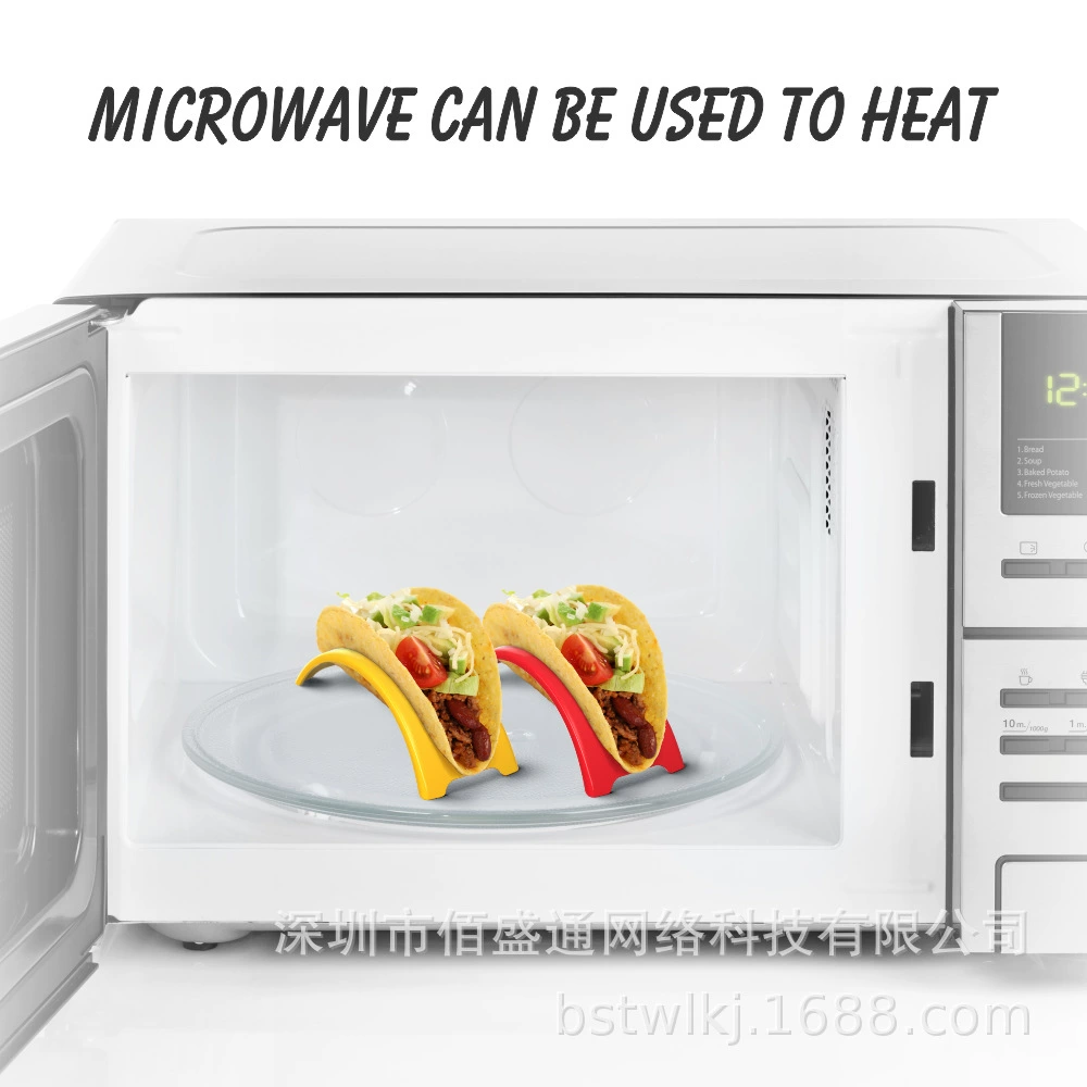 Мексиканский тонкий подставка для тортов Taco Holder кукурузная пекарня куриная скалка скобки подходят для микроволновой печи
