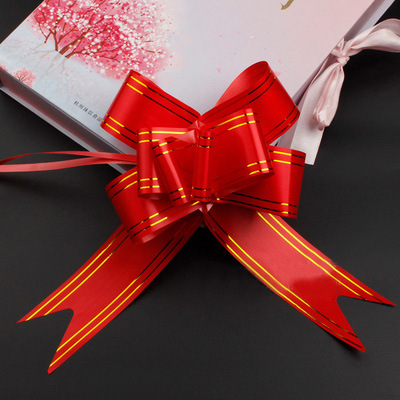 50 Garland amor borde dorado boda coche decoración de la boda color rojo vinculante festivo sala de bodas suministros