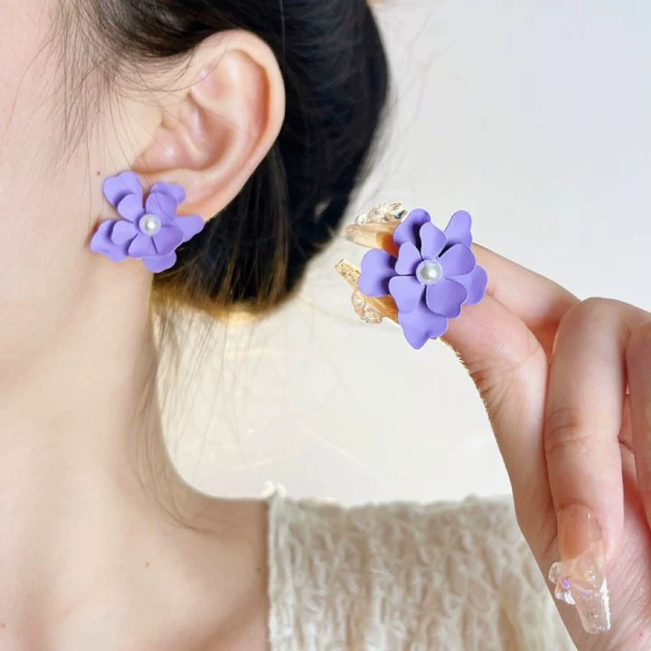 Серебряная игла из жемчуга, стильные универсальные серьги, образец серебро 925, простой и элегантный дизайн, оптом