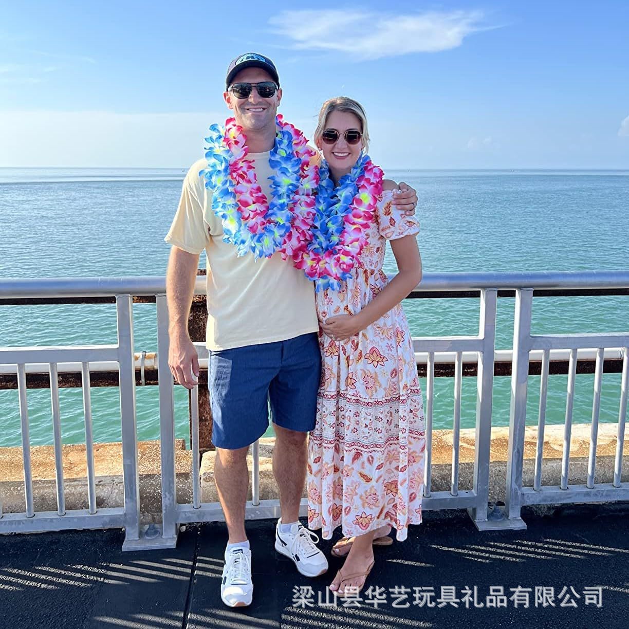 Transfronteriza directa para Hawaii carnaval fiesta set de falda Amazon jardín de infantes decoración de guirlandas al por mayor