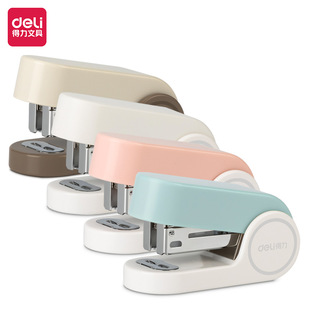 Deli Ta201 Mini Stapler Office Student Supplies Mini Small Portable Stapler Stationery Wholesale