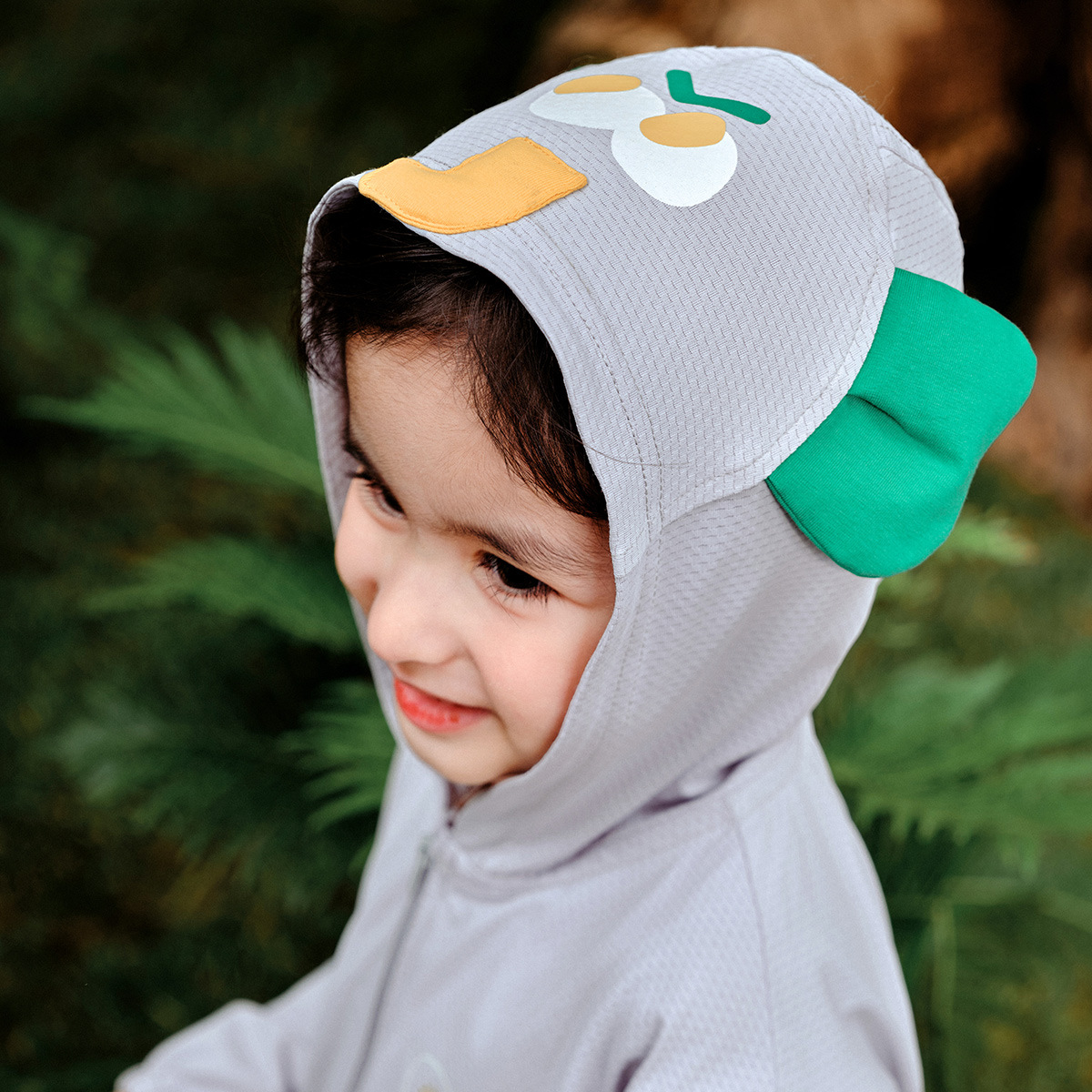 UPF50+ Amira Children's Clothing 2024 Summer New Boys' Hooded Outerwear Cute Style Sun Protection Jacket