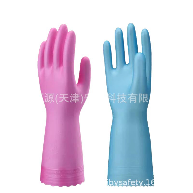 Guantes japoneses Shanghe SHOWA ligeros y resbaladores, resistentes al desgaste, limpieza doméstica, limpieza resistente al aceite image 6