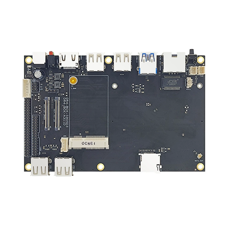 Плата разработчика Jingchen A311D плата на базе A311D ядро 4K 5T NPU amlogic Rongpin DR4-BOX-A311D