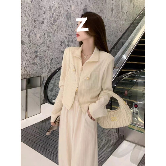 炸街轻奢气质小香风套装女2025早秋新款减龄洋气显瘦时尚两件套女|undefined