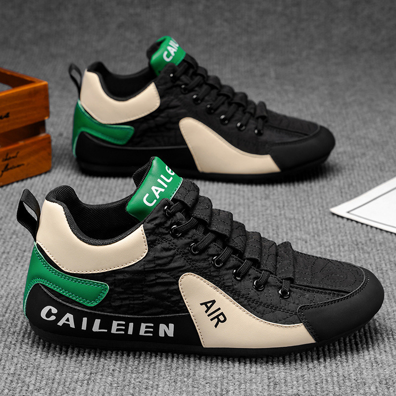Zapatos de lona de alto impacto para hombres, nuevos zapatos de otoño transpirables, deportes casuales al aire libre, zapatos antideslizantes, zapatos de papá para hombres image 3