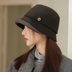渔夫帽女秋冬季气质百搭盆帽女士帽子韩版英伦风春秋女帽时尚礼帽