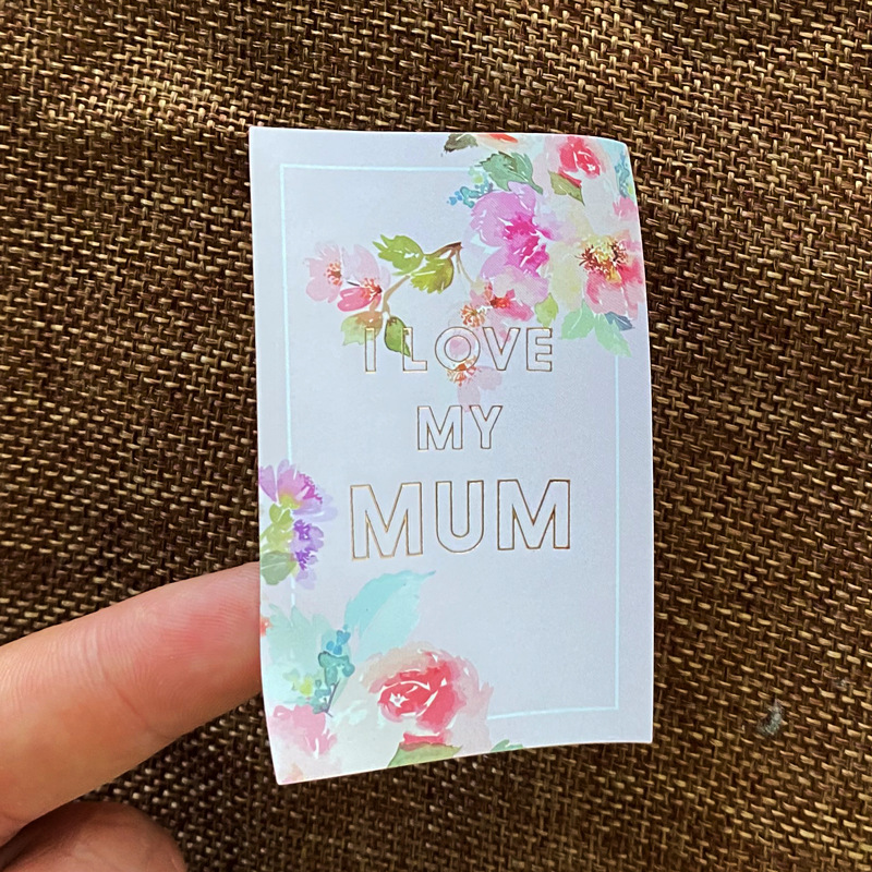 彩色不干胶烫金 玩具标签 食品包装贴标 特粘粘纸印刷