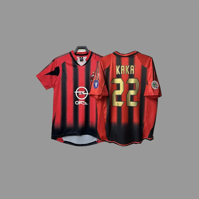 Ретро футбольные формы Boca Carlos Need Ronaldo Bajo Beckham Zidane Maldini AC Ronaldo майка