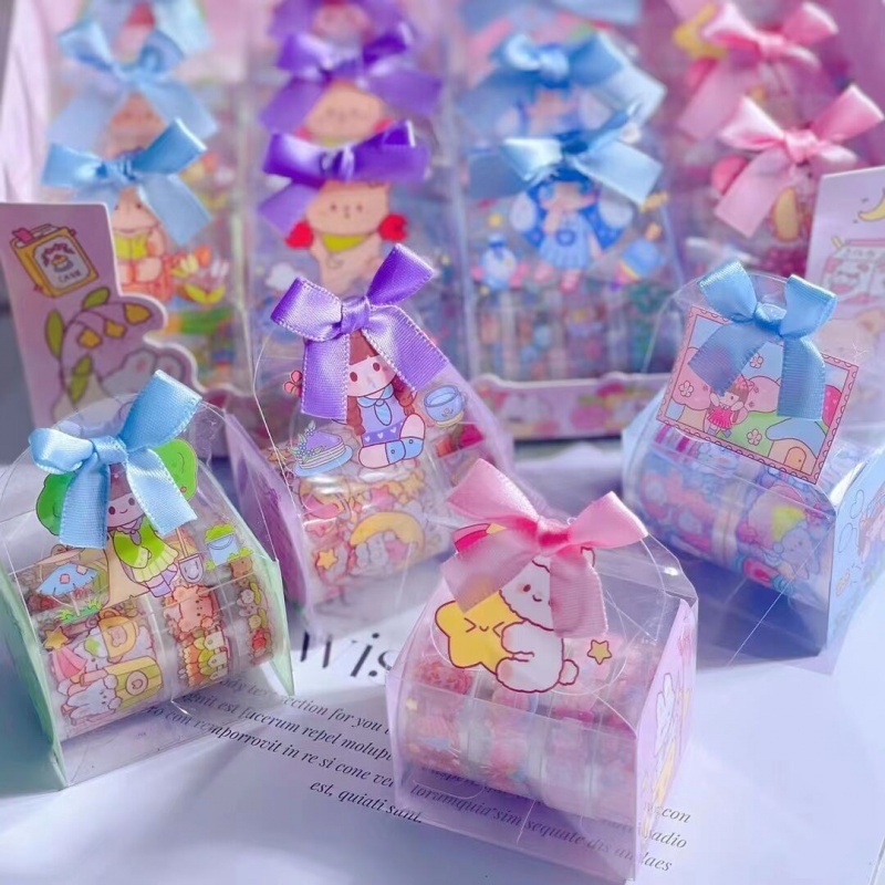 시험 팩 4개의 작은 상자