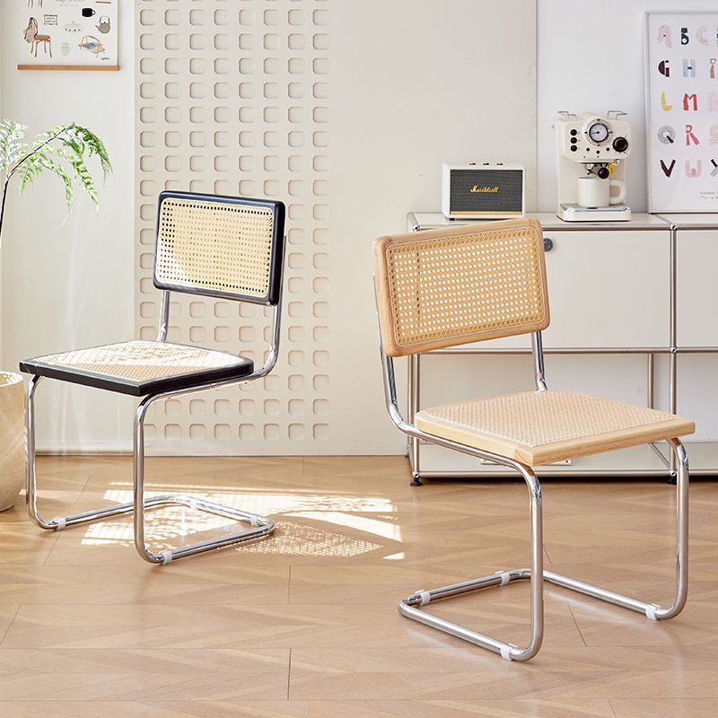 Sillas japonesas modernas simples, sillas de ocio, sillas de comedor retro, sillas de red nórdicas.